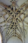 Capilla abierta, ribbed vault