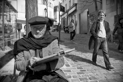 Montmartre Artist, Paris, France