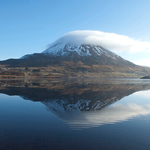 Mount Errigal with reflection, Co Donegal,  Wild Atlantic Way, Ireland
