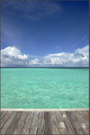 Blick ins Blaue, die Malediven