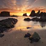 Elephant Rock at Sunset