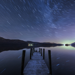Derwent Water Aurora Star Trails