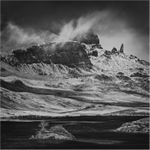 The Old Man of Storr in winter