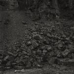 Remains of fallen sheep in disused quarry 1, Brecon Beacons, 2015