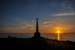 Aberystwyth War Memorial Sunset-4877