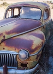 Car wreck Coober Pedy