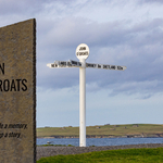 John O'Groats stone sign