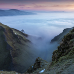 February dawn Winnats Pass, Peak District