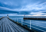 Dawn at the Whitby piers (3)