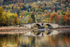 The Autumn colours over Inveraray Bridge