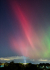 Aurora Above Preston England Temple