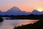 Sunset on the Snake River