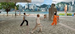 KMPAN-114 Tai Chi teaching on the Tsim Sha Tsui waterfront