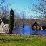 Spring Flood 2018 New Brunswick Canada