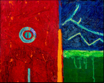 Detail of A mythical boat - transport to the unknown
