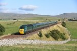 JL - 26.8.21 43058 & 43059 17.18 Skipton - Appleby, Waitby Common