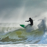 1st Open 51 Surfing the Spindrift