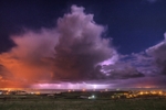 z2548 Distant Storm from Culver Down