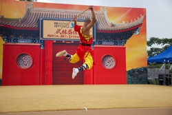 KM-388 Shaolin monks Kung Fu show at Po Lin Monastery