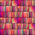 Collage - red & purple