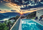 Lake Lugano sunset