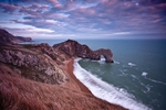 Durdle Door at dusk