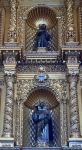 High altar, central tiers, SS Dominic & Francis