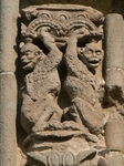 Chancel arch, archivolt relief
