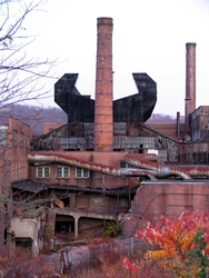 Fostoria Glass Company (Moundsville, WV) | Smokestack