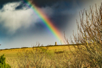 z3558 Rainbow over St Catherines Oratory