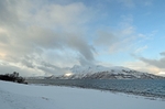 Ullsfjorden at Svensby, Troms, north Norway