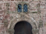 Capácuaro, Michoacán, San Juan Bautista, façade alfiz & ajimez