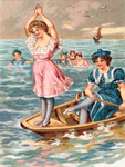 Victorian Beach Scene 6