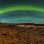 Aurora Over Geysir, Golden Circle, Iceland