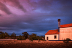 Comporta Church at Sunset
