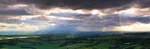 Crepuscular Rays over the North Yorkshire Moors     ref sb2