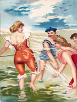 Victorian Beach Scene 16