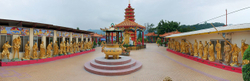 KMPAN-70 Sha Tin 10000 Buddhas courtyard