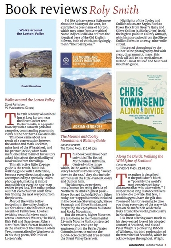 The Mourne and Cooley Mountains review, Outdoor Focus, August 2018