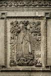 Façade, central relief