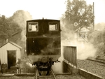 WLLR firing the Earl leaving shed for Bank Holiday