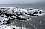 Snow on the Rocks.