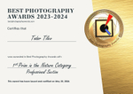 Best Photography Awards_2024_First Place_Nature