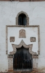 San Miguel, façade, alfiz & mixtilinear main portal arch