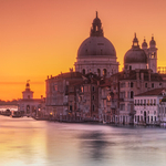 Sunrise over La Salute, Venice