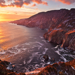 Setting Sun At Slieve League