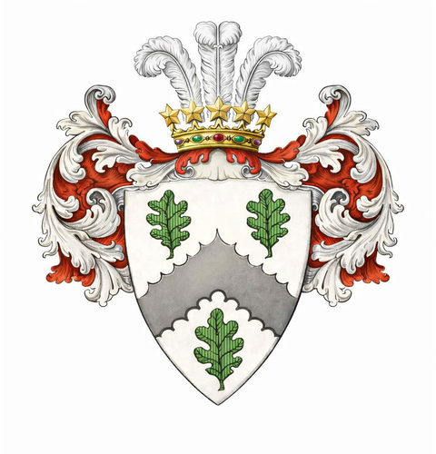 Family Coat of Arms for the Smithson Family - Photo Size: 8"x10", Price $55.00, Plus Shipping and Packaging shown a…