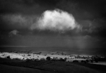 Wolfescote Dale Stormy sunrise mono