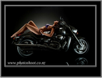 Motorbike In Studio