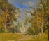 Imaginary woodland scene